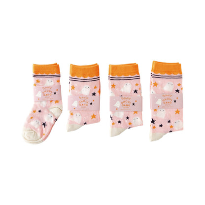 Ghost Pattern Socks: Child Small