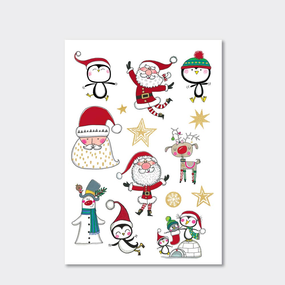 Christmas Temporary Tattoos for Children