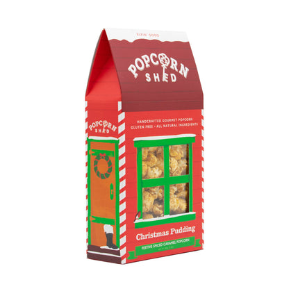 Vegan Christmas Pudding Gourmet Popcorn Snack box