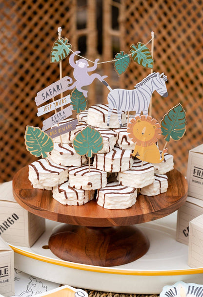 Safari Cake Topper Set