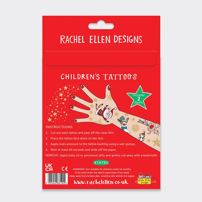 Christmas Temporary Tattoos for Children