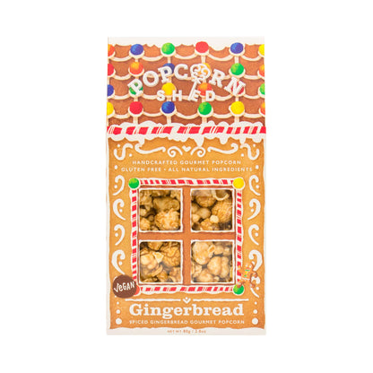 Vegan Gingerbread Gourmet Popcorn Snack Box