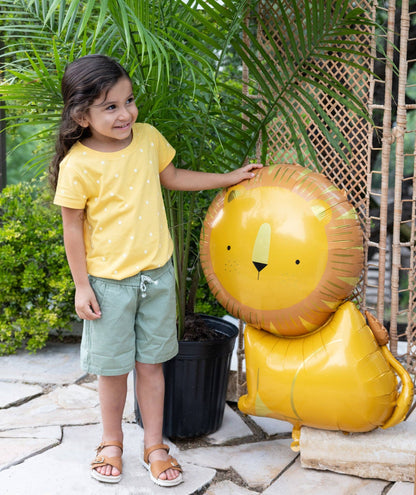 Safari Lion Mylar Balloon