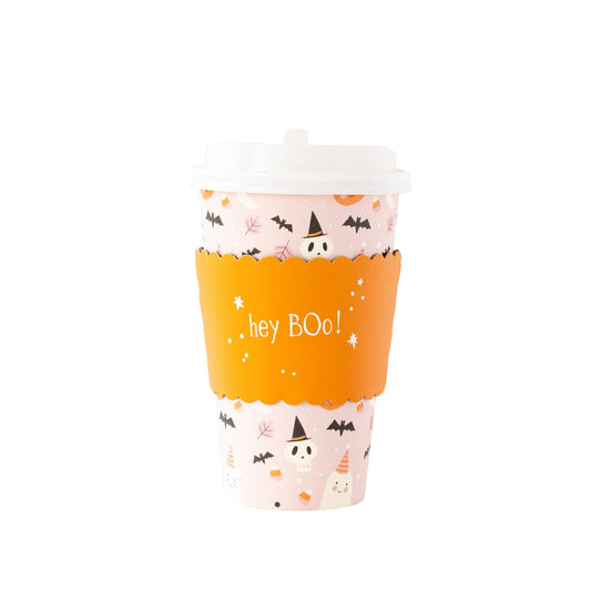 Pink Halloween Icons To Go Cups (8)