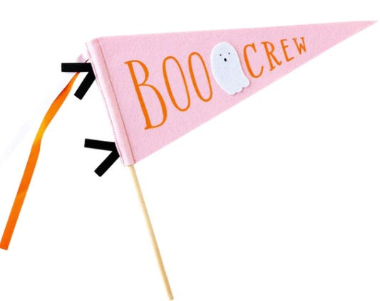 Boo Crew Felt Pennant