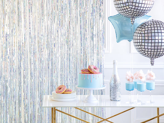 Holographic Party Curtain