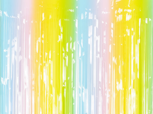Rainbow Curtain Backdrop