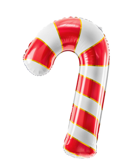 32 inch Candy Cane Foil Balloon