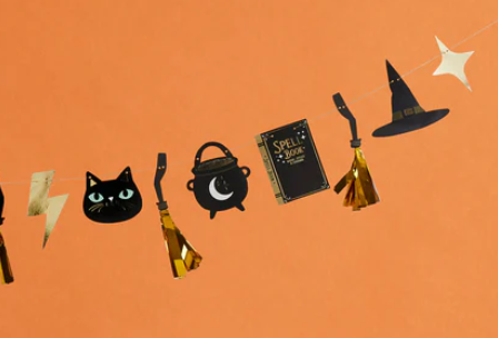 Halloween Magical Tassel Garland