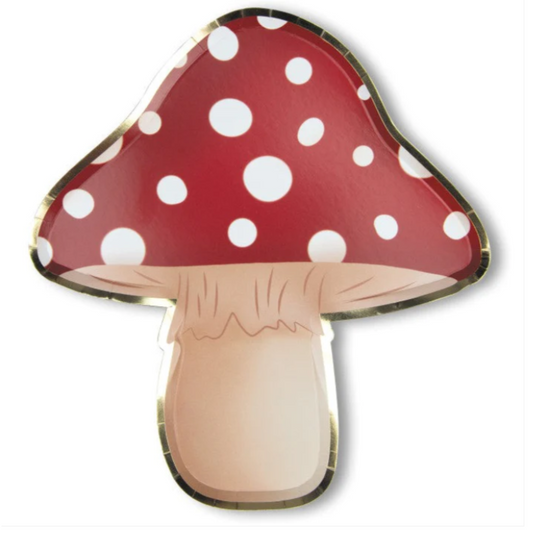 Mushroom Shaped Plate