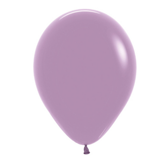 12" Pastel Dusk Lavender Latex Balloons