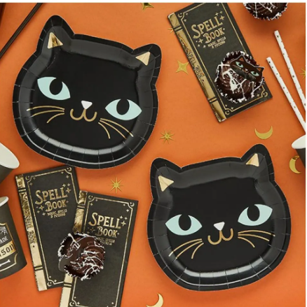 Spell Cat Paper Plate