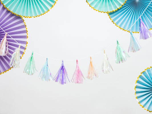 Pastel Tassel Garland