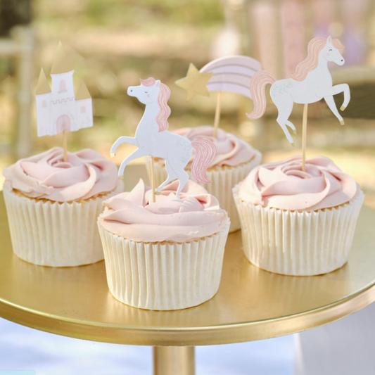 Princess Cupcake Topper Set