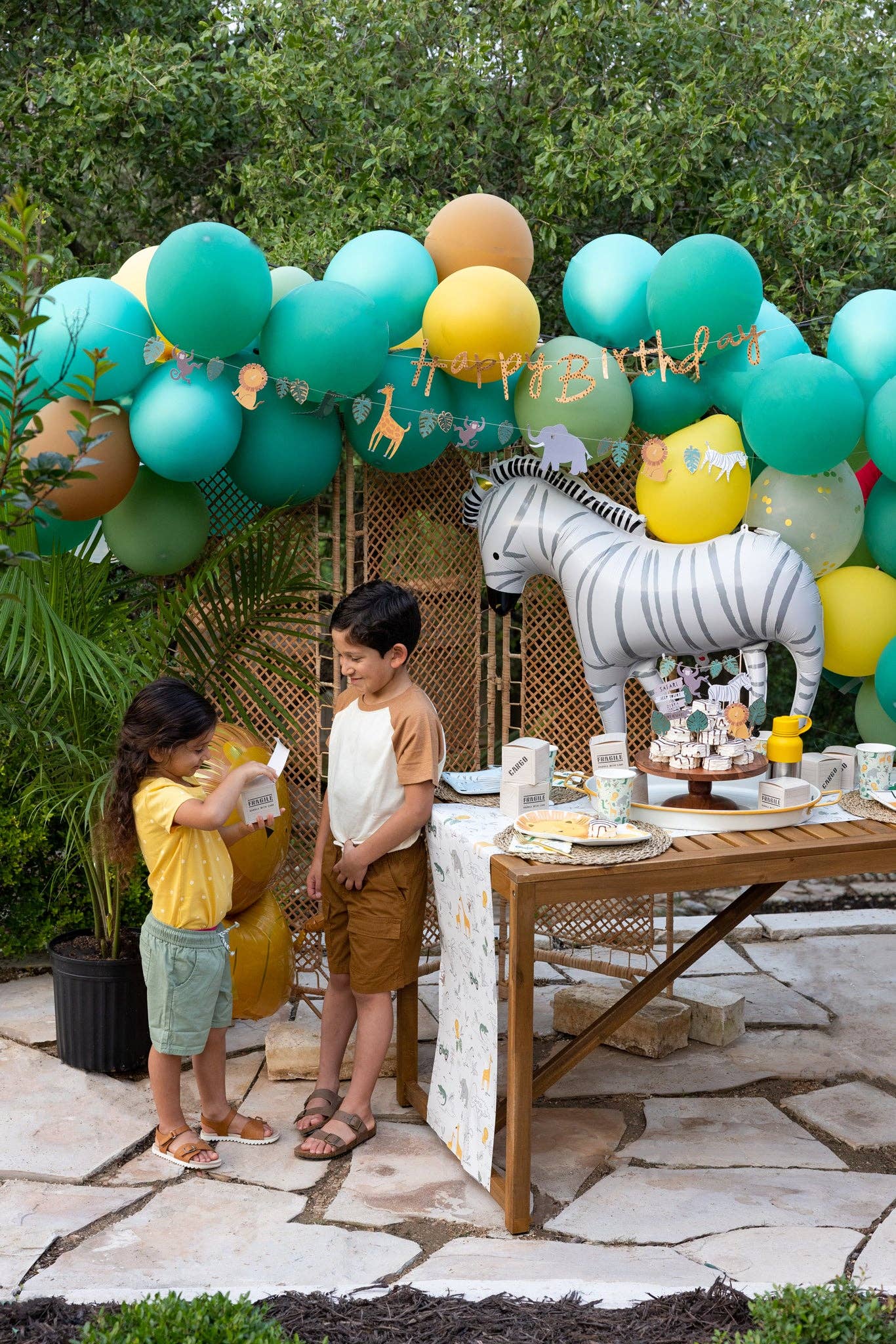 Safari Cake Topper Set