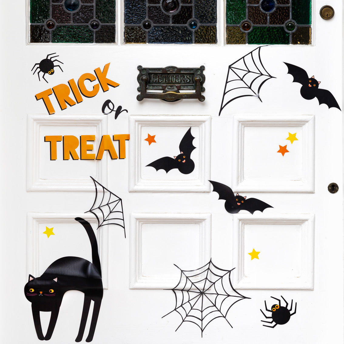 Pumpkins Brights Door Sticker Sheets