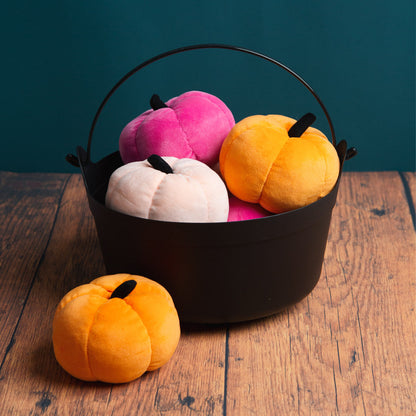 Velvet Pumpkin Table Decorations