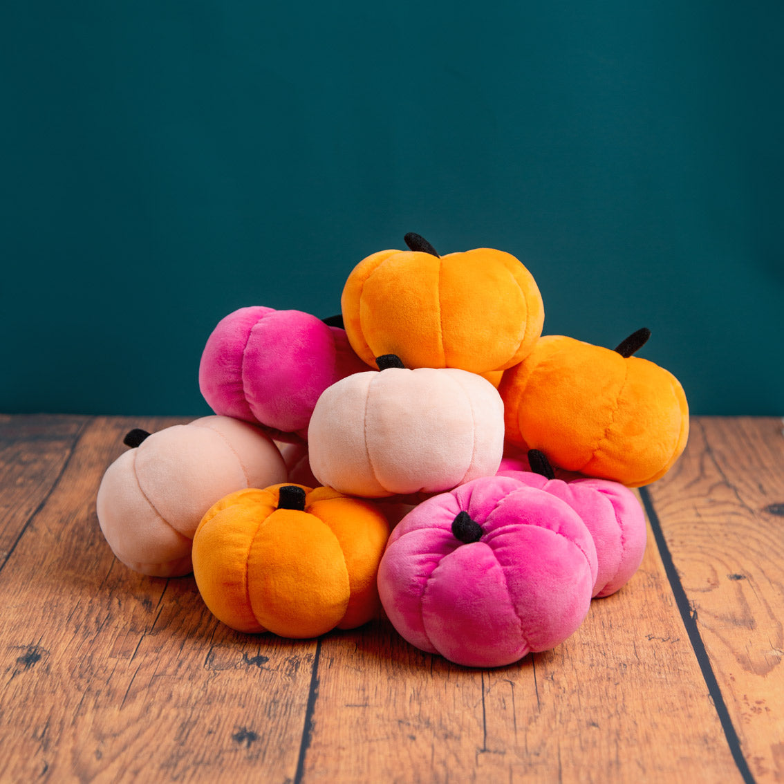 Velvet Pumpkin Table Decorations