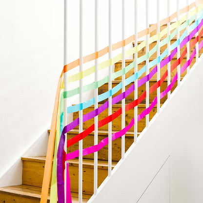 Rainbow Paper Streamers