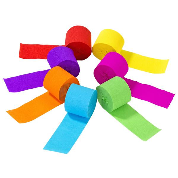 Rainbow Paper Streamers