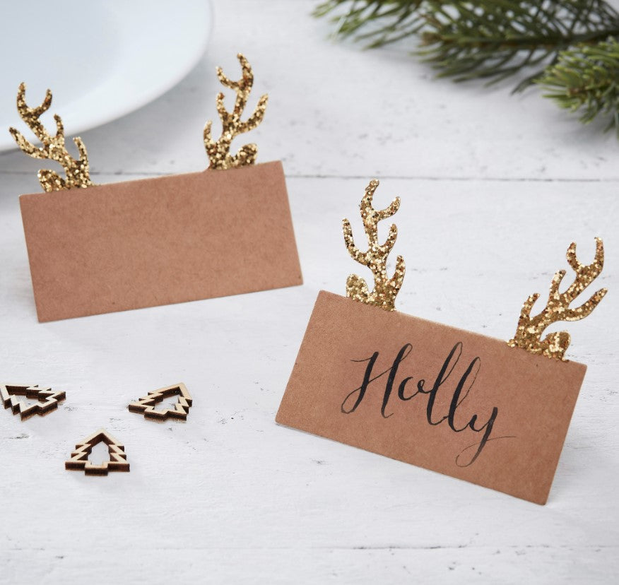 reindeer place cards