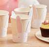 Pastel Easter Bunny Paper Cups