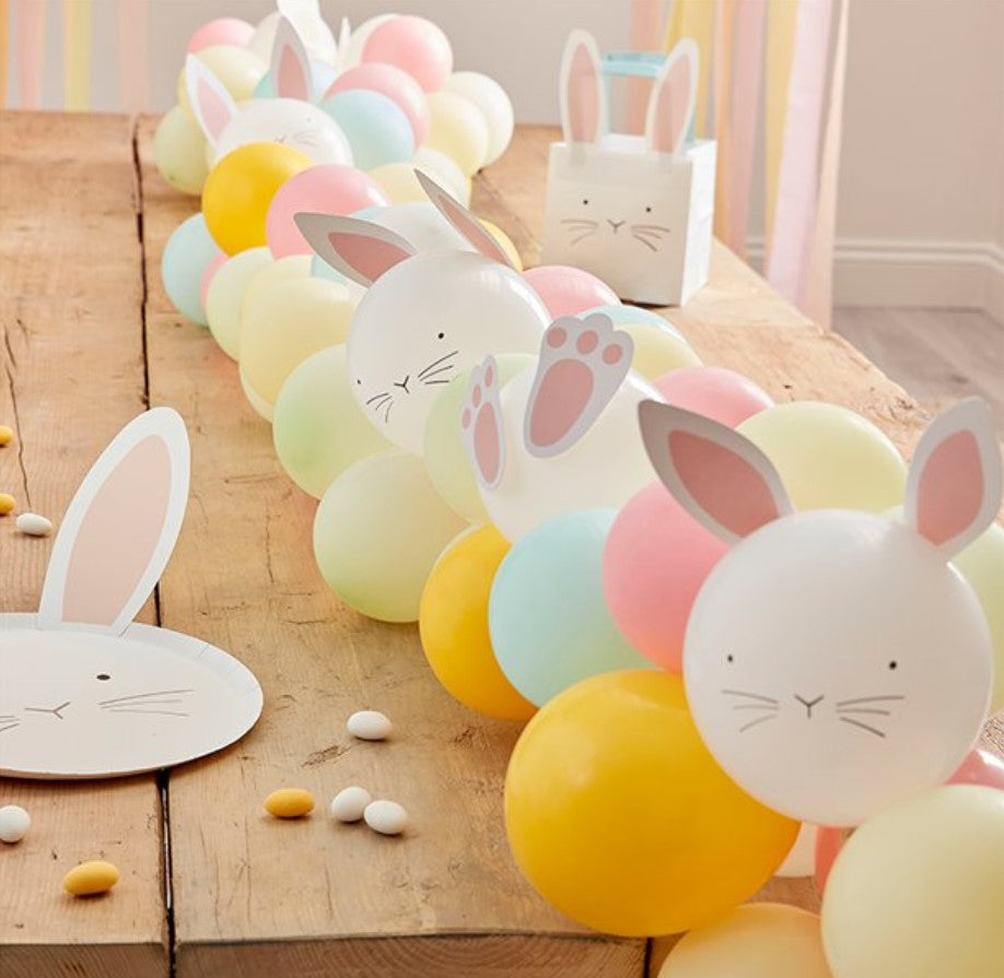 Balloons and Bunnies Table Runner