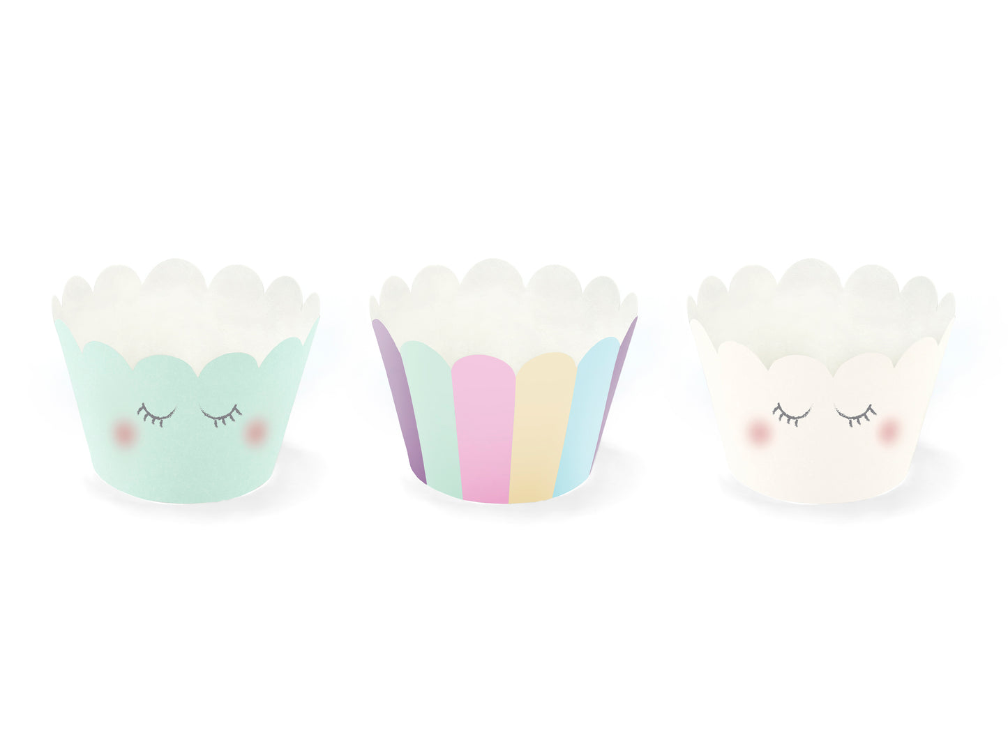 Unicorn Cup Cake Wrappers