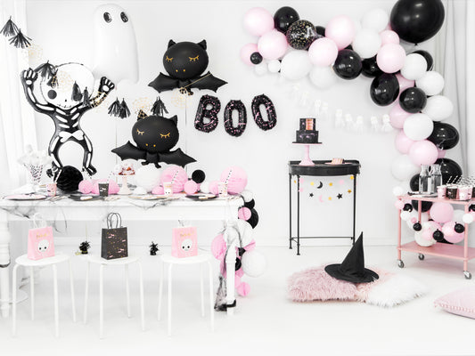 BOO Halloween! Pink and Black Halloween Ultimate Party Box