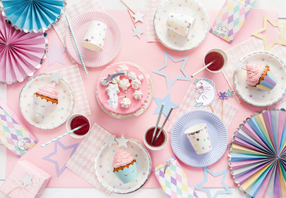 Rainbow Star Party Plates