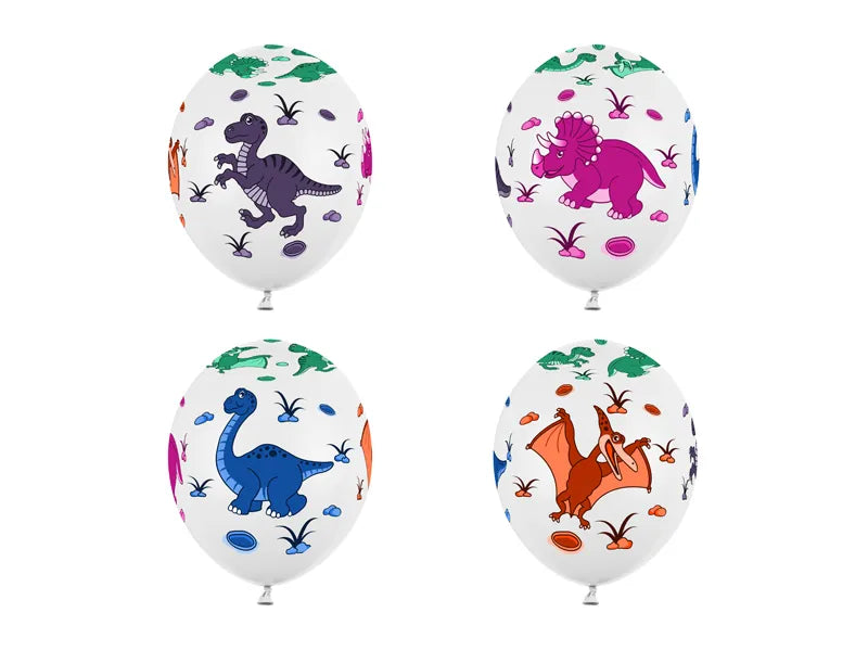 Dinosaur Pastel Balloons