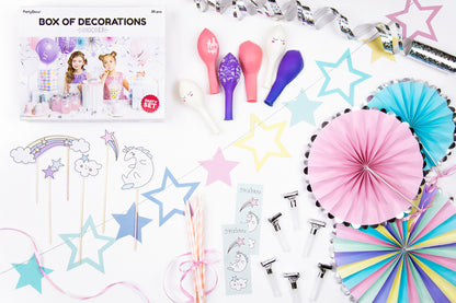 Unicorn Decoration Party Box