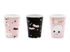 BOO Halloween! Pink and Black Pumpkin Cups